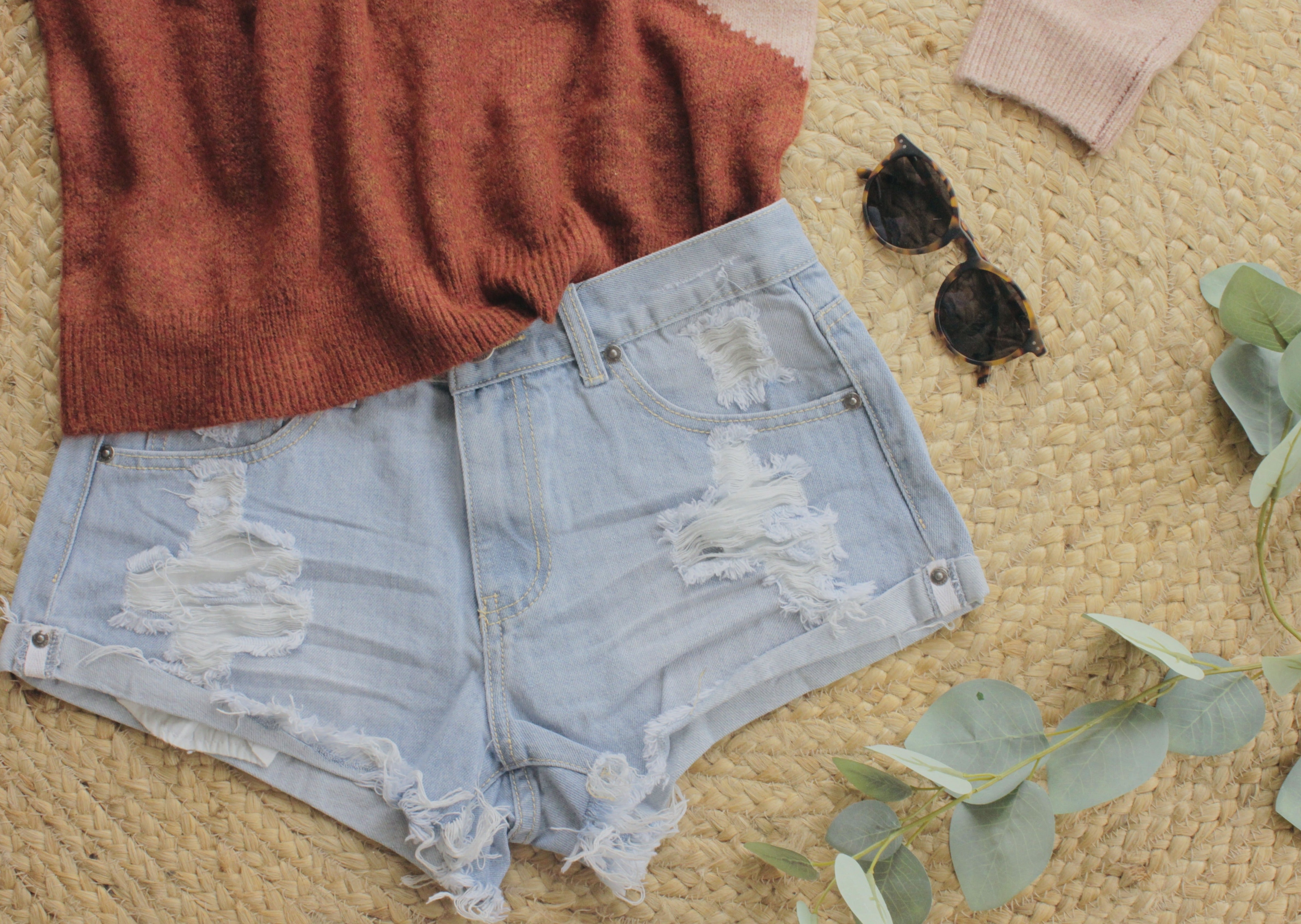 Noah Denim Short